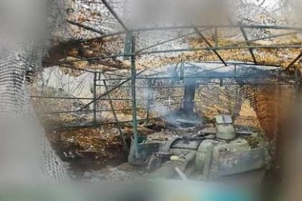 Росгвардейцы из Донецка уничтожили американскую САУ M109 ВСУ