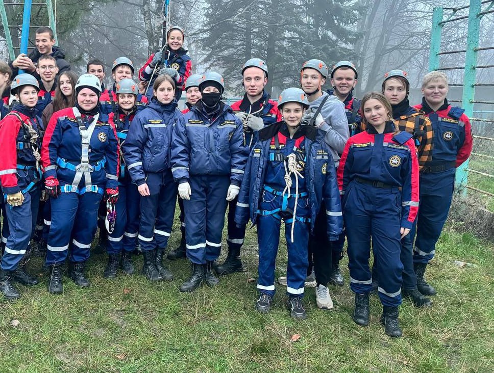 Добровольцы Донецкого РО ВСКС провели тренировку по высотной подготовке