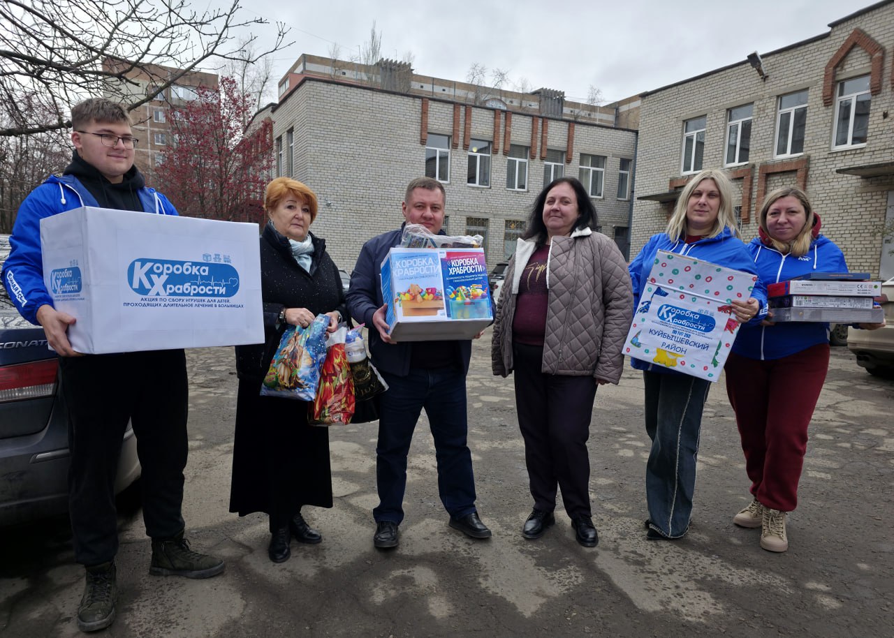 Иван Адамец: Частичка смелости: маленьким пациентам доставлены игрушки из «Коробки храбрости»