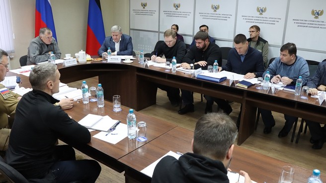 Марат Хуснуллин совершил рабочую поездку в Донецкую Народную Республику