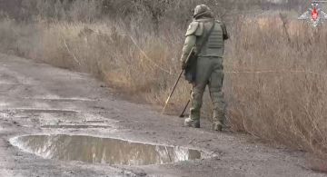 Бойцы ВС РФ разминируют освобождённые территории ДНР