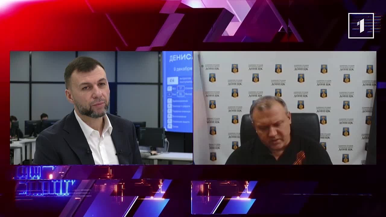 Глава городского округа Донецк Алексей Кулемзин об освещении улиц в столице Республики