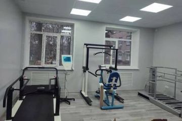 В Донецкой больнице №9 провели техническое переоснащения учреждения