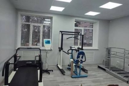 В Донецкой больнице №9 провели техническое переоснащения учреждения