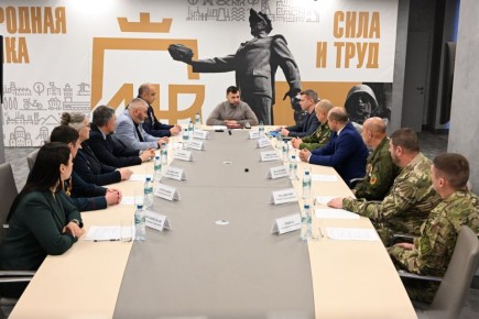 Денис Пушилин встретился с активистами региональной общественной организации ветеранов СВО