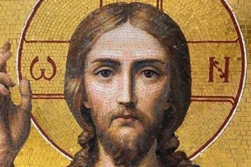 В Макеевке создали мозаичную икону Иисуса Христа