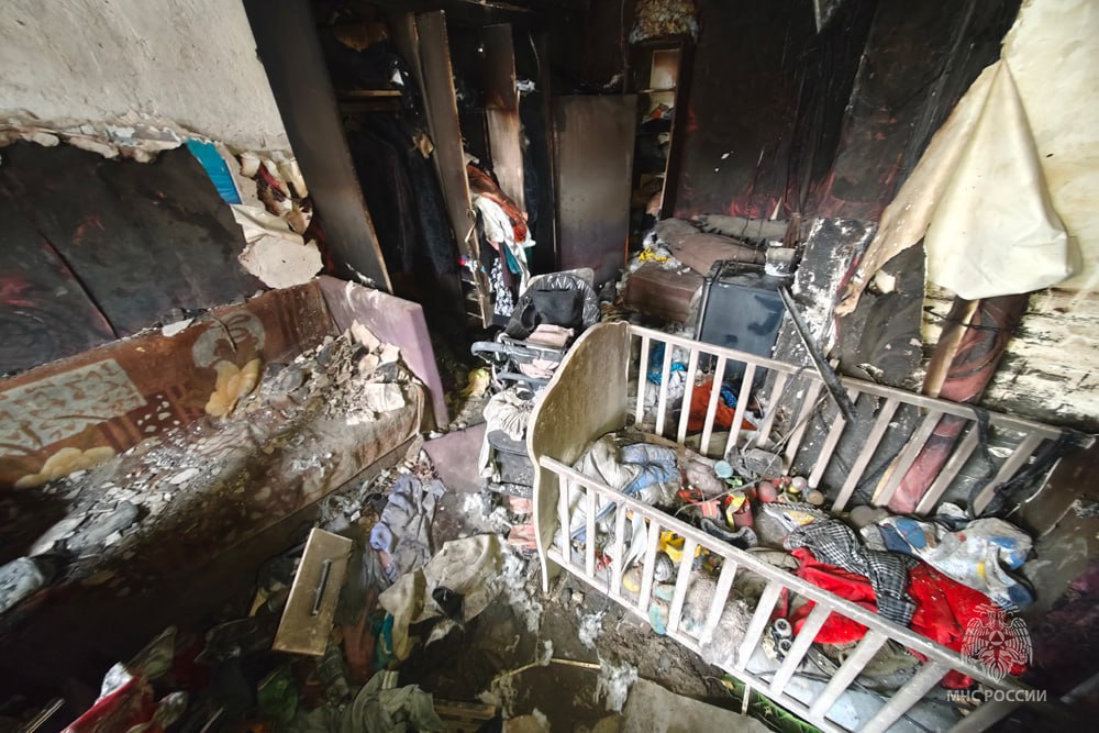 Неосторожность с печью стала причиной гибели младенца и двух женщин в Донецке