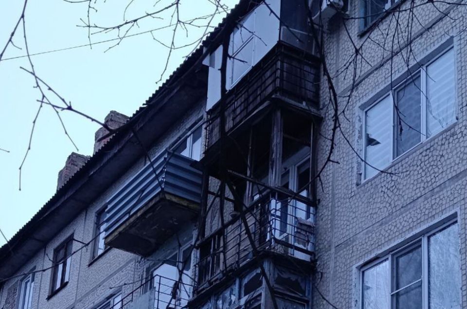 При атаке БПЛА на западе Донецка ранен мужчина