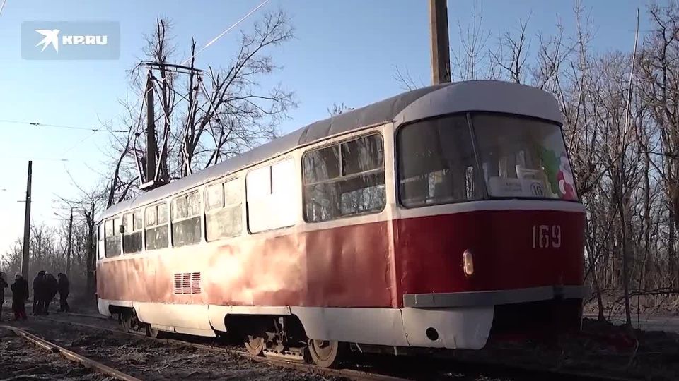 В Донецке возобновили работу трамвайного маршрута №16