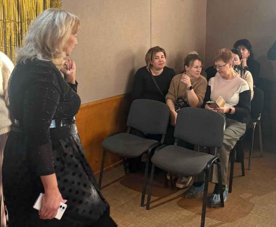 25.12.2025 руководитель Управы Ворошиловского внутригородского района Администрации городского округа Донецк Копылова Т.А