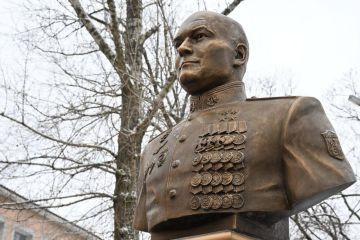 Школе в Донецке присвоили имя дважды Героя России Михаила Гудкова