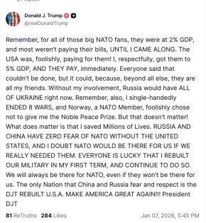 Без моего участия Россия сейчас владела бы всей Украиной — Трамп