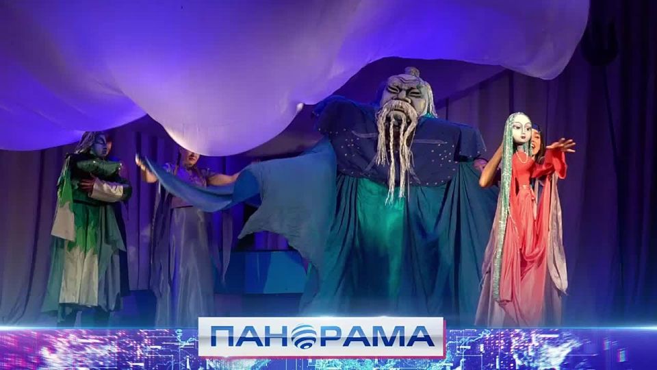 Артисты Бурятского республиканского театра кукол покорили донецких зрителей спектаклем «Дочь Байкала – Ангара»