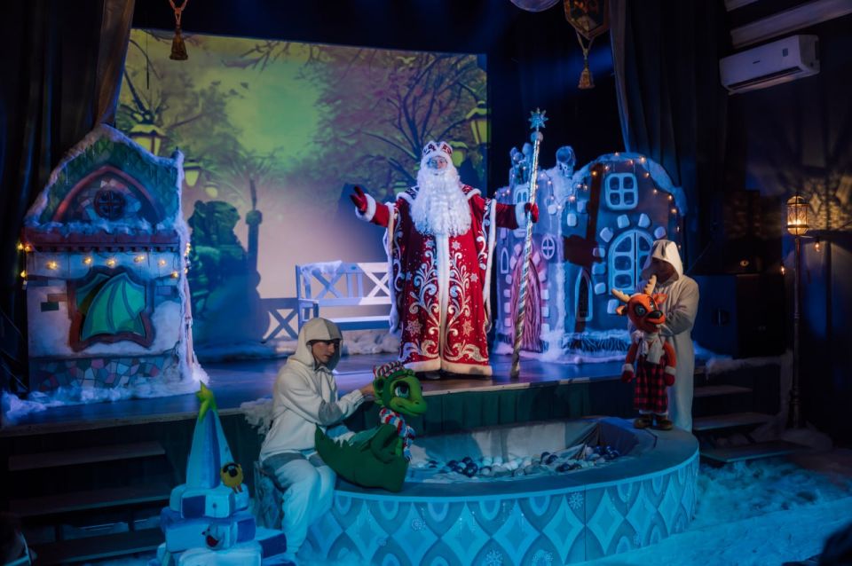 Новогодняя кампания в Донецком театре кукол