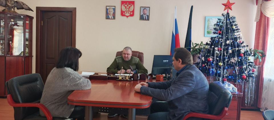 Сегодня, 19 января 2025 года, в Управе Кировского внутригородского района Администрации городского округа Донецк ДНР провел личный прием граждан