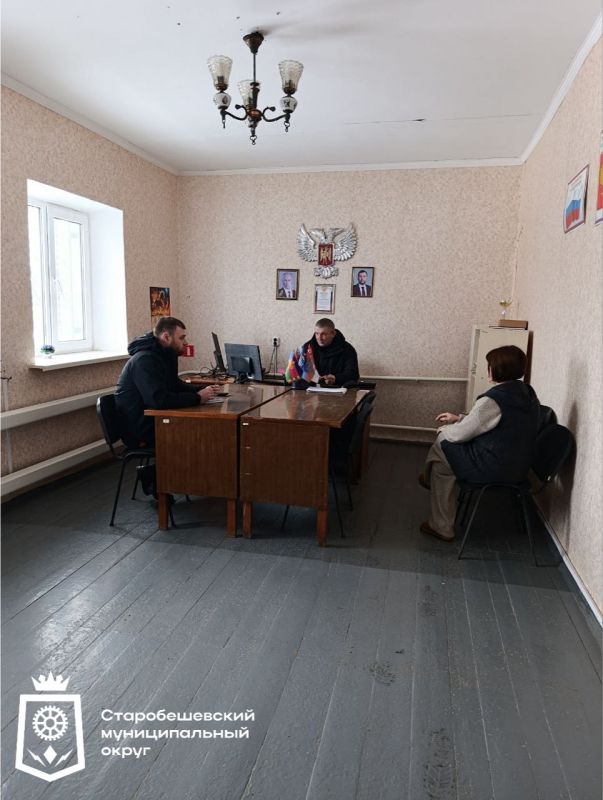 Встреча с жителями в селе Коммунаровка