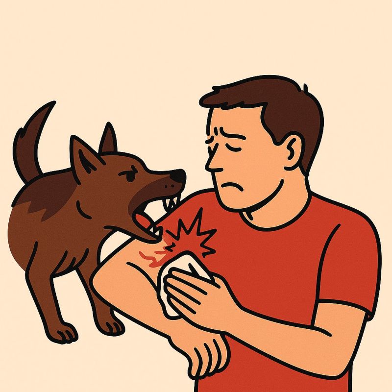 Что делать при укусе животного?