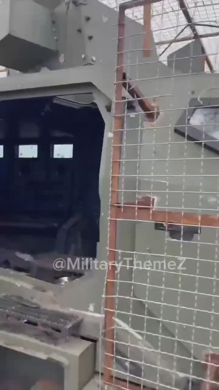 Подбитый бронеавтомобиль BATT UMG с мангалом ВСУ в Донецкой области