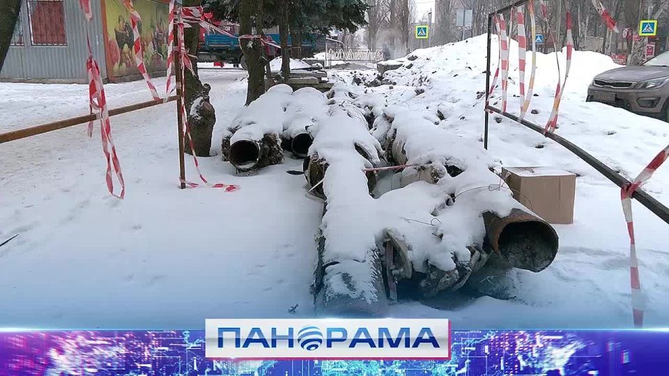 Более 300 метров новых теплосетей: в Кировском районе Донецка заменены изношенные коммуникации