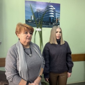 Иван Адамец: Встречу с коллективом ООО «Бетомикс» провели первый заместитель руководителя Управы Куйбышевского района Алина Волкова и депутат Донецкого городского совета Сергей Остапенко