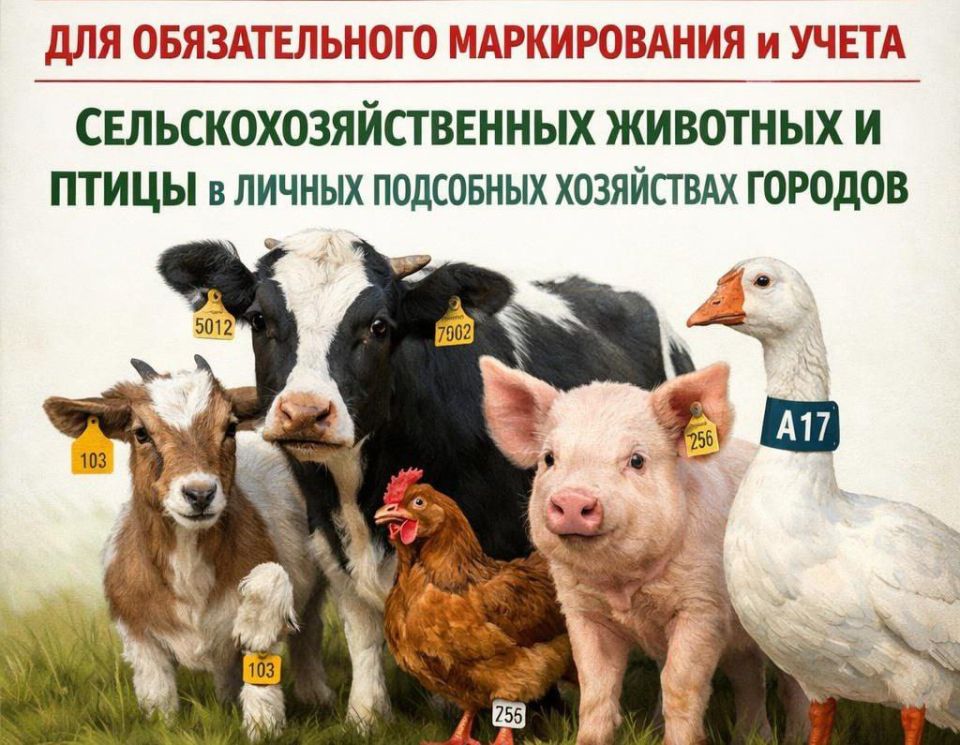 Валентин Левченко: Внимание владельцев сельскохозяйственных животных и птицы!