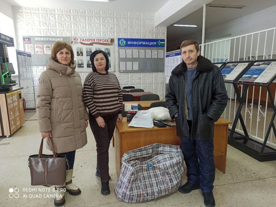 Совет женщин города Харцызска продолжает оказывать поддержку жителям освобождённых территорий