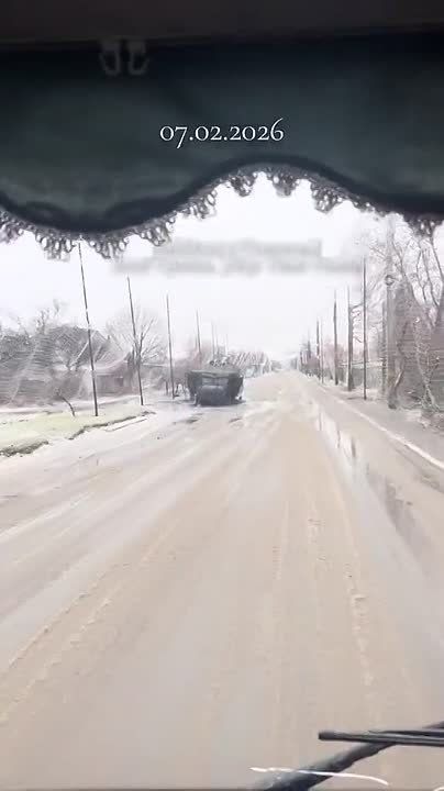 Уничтоженный бронеавтомобиль UAT-TISA с мангалом ВСУ в Донецкой области