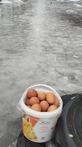 Донеси яйца до подъезда: новый квест по-донецки