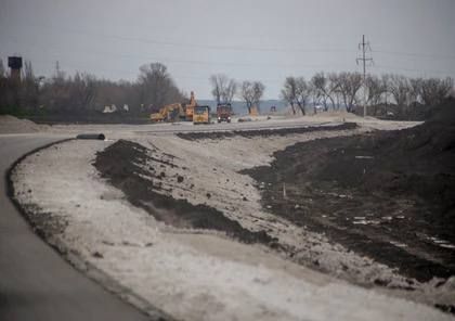 Трассу вокруг Мариуполя строят с опережением графика