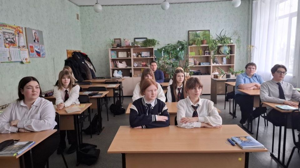 Профориентационная встреча со школьниками