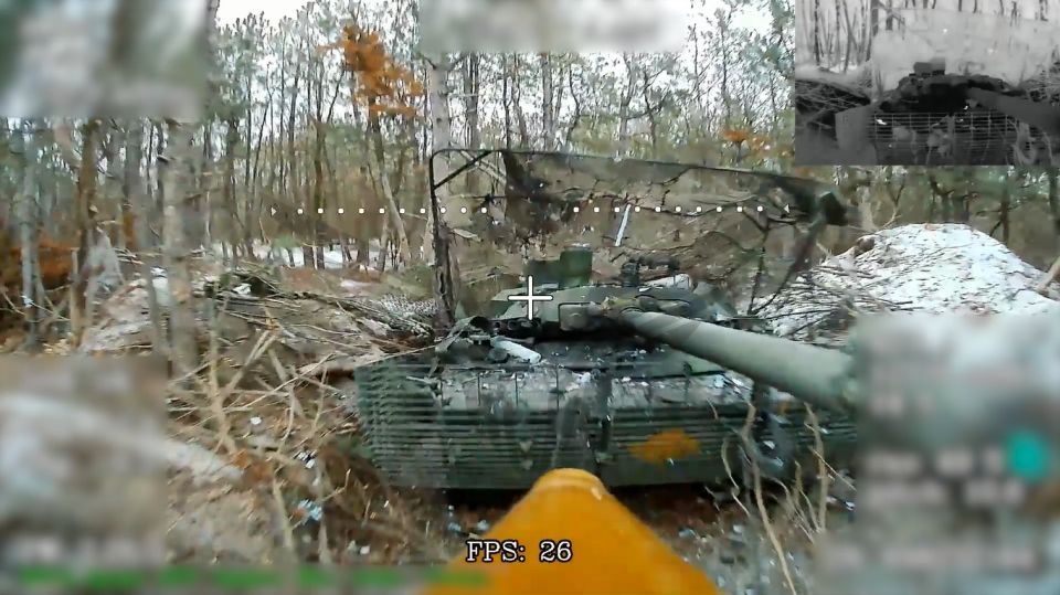 Дроны центра «Рубикон» поразили французский танк ВСУ