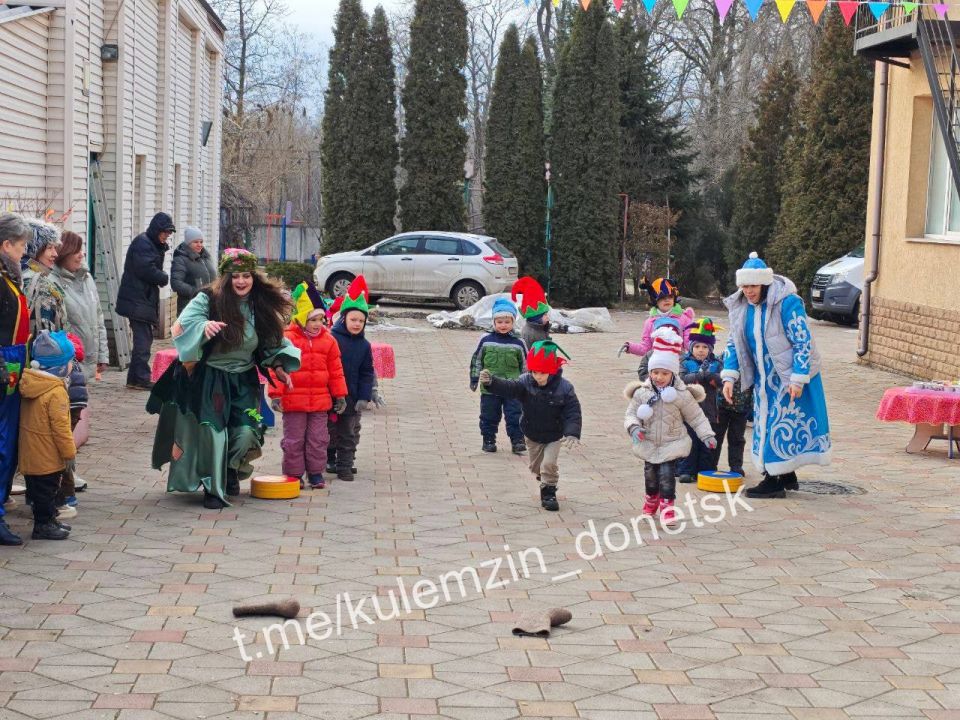 Сегодня состоялось развлекательное мероприятие для ребят в донецком детском доме «Теремок»