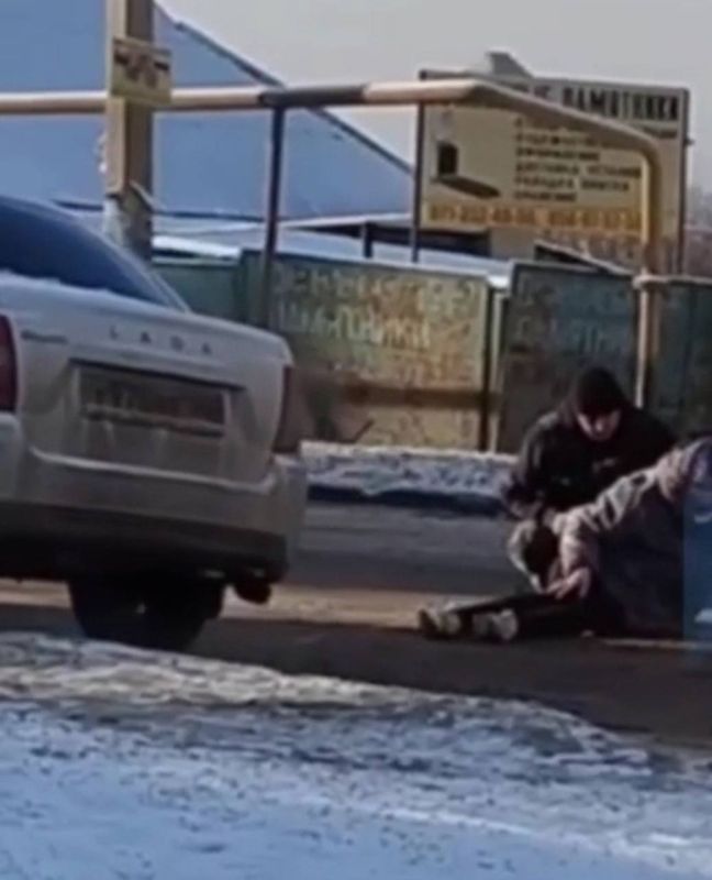 Сбили женщину на улице Олимпиева в Донецке