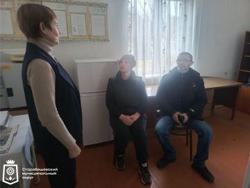 Депутат Старобешевского муниципального совета ДНР от Партии «ЕДИНАЯ РОССИЯ» Татьяна Давыдова провела встречу с населением села Осыково