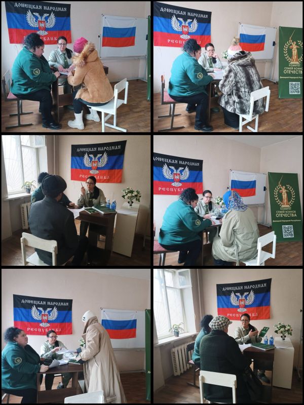 26 февраля состоялась выездная юридическая консультация КСВО ДНР для жителей п. Ханженково, г.о. Макеевка