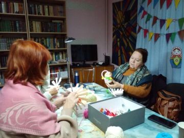 Творческая мастерская в Центре социального обслуживания
