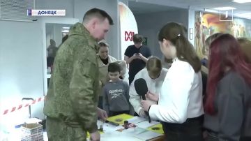 Офицеры военного следственного управления СК России по Объединенной группировке войск (сил) приняли участие в молодежном форуме в г. Донецке