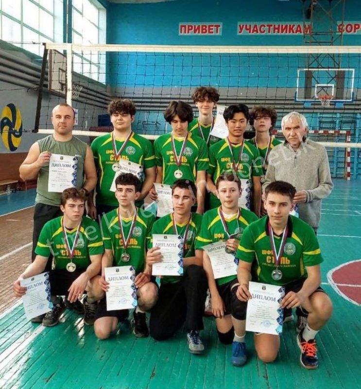 Завершился финал муниципального этапа по волейболу среди юношей Спартакиады школьников Донецка на Кубок Главы ДНР