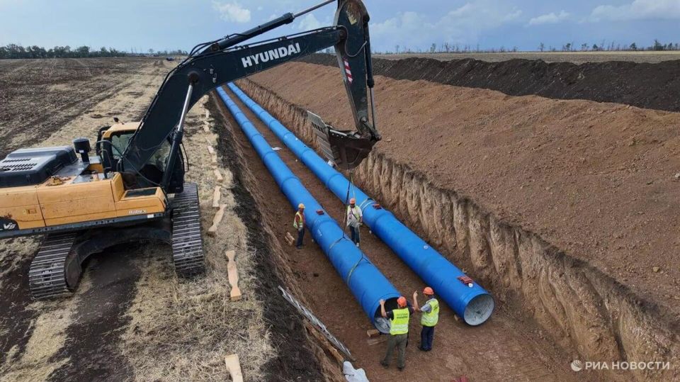 В ДНР за год заменили 126 километров водоводов