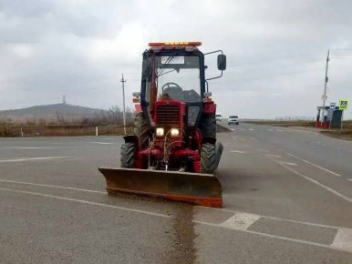 Рассказываем, какие работы выполнили за сутки в рамках содержания автомобильных дорог общего пользования