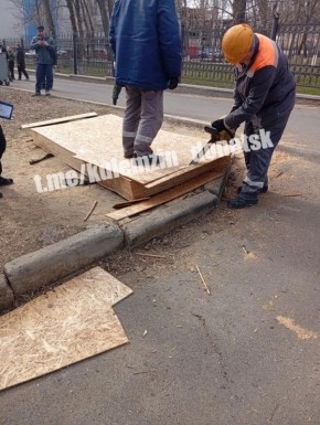 Устранение последствий вражеской атаки в Ленинском районе