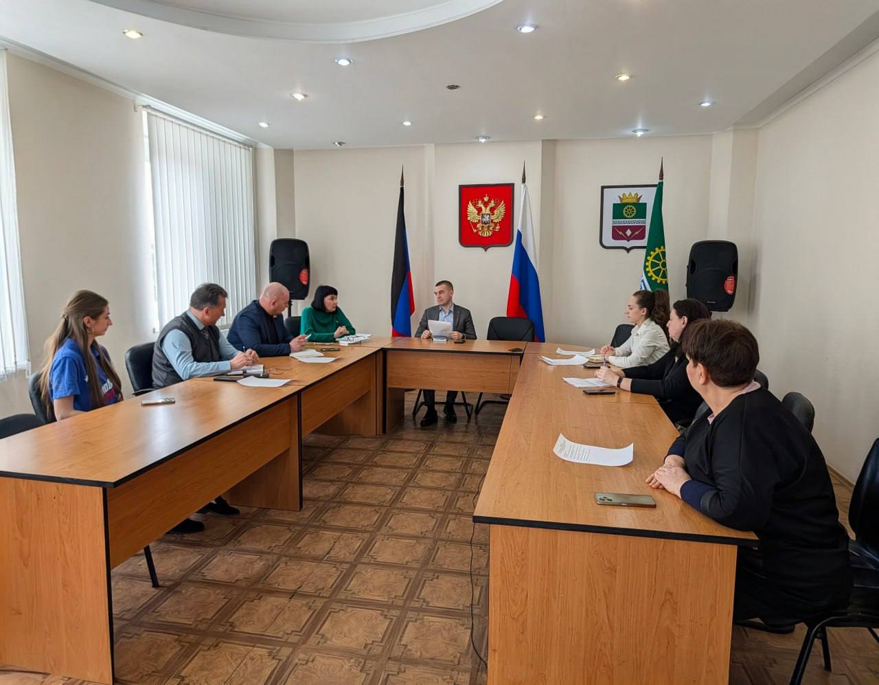 Депутат Старобешевского муниципального совета Сергей Салиев принял участие в заседании межведомственного штаба по вопросам охраны здоровья граждан округа