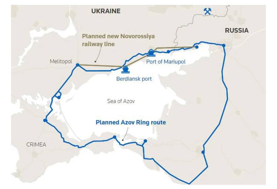 Россия строит “Азовское кольцо” вокруг своего внутреннего моря