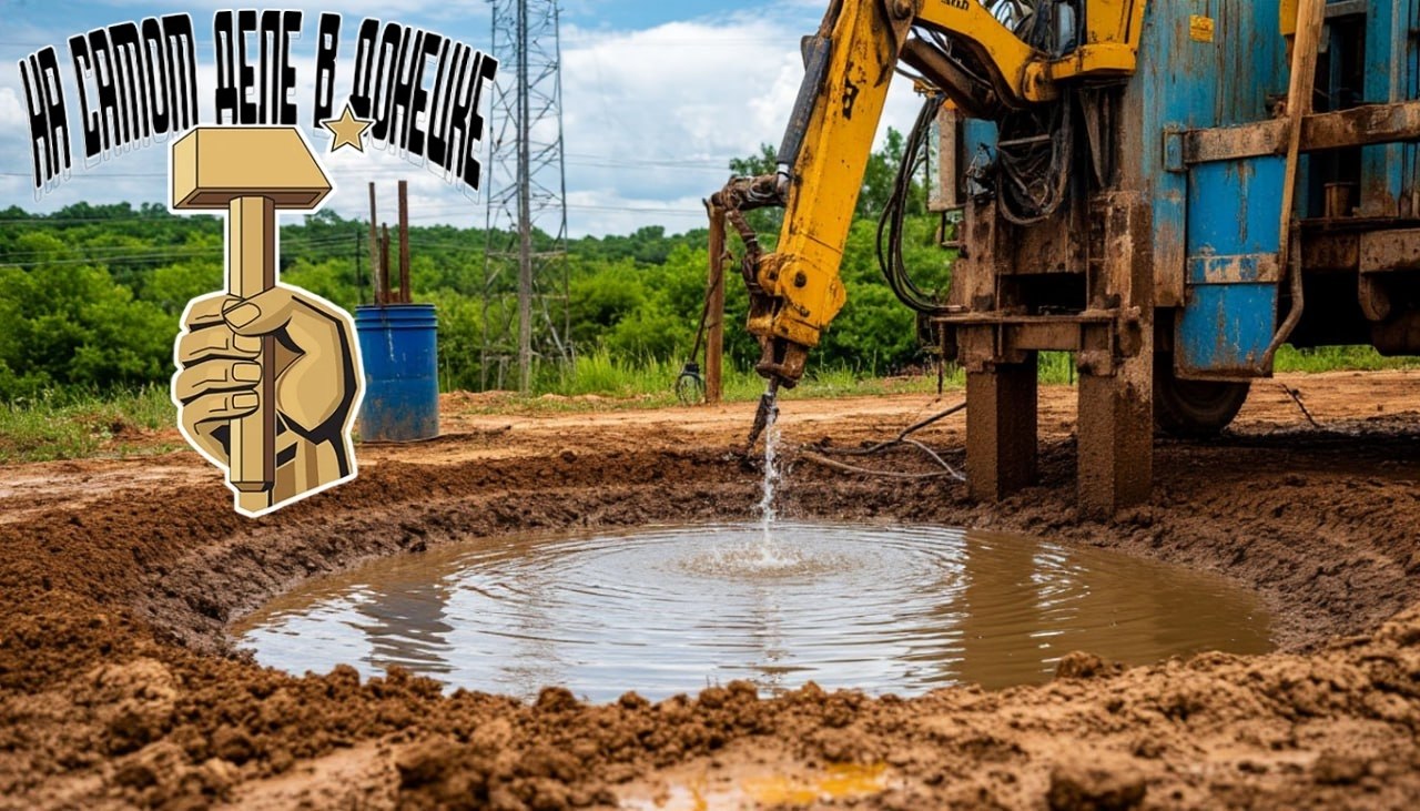 В ДНР и Новороссии продолжают искать подземные источники воды и готовить к запуску старые месторождения