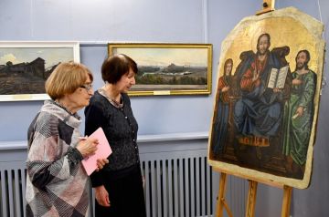 «Искусство и православие»: в Донецком худмузее рассказали о традициях иконописи