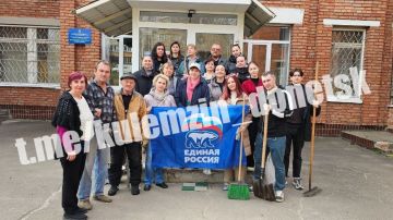 Сотрудники департамента культуры и учреждений культуры присоединились к субботнику!