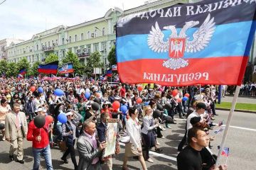 1 Донбасс вспоминает день провозглашения ДНР