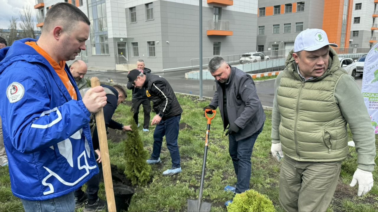 В Донецке заложили «Благовещенский Сад» у перинатального центра