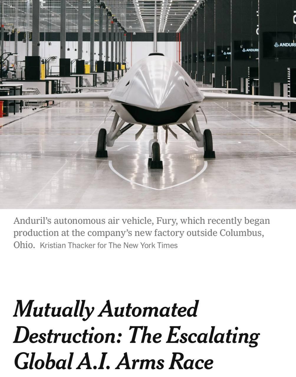 РОССИЯ ОПЕРЕДИЛА США В ПРОИЗВОДСТВЕ ПЕРЕДОВЫХ БЕСПИЛОТНИКОВ, пишет The New York Times