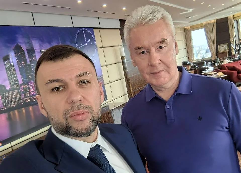 Денис Пушилин: Обсудили планы восстановления Донецка в текущем году на рабочей встрече с мэром Москвы Сергеем Собяниным